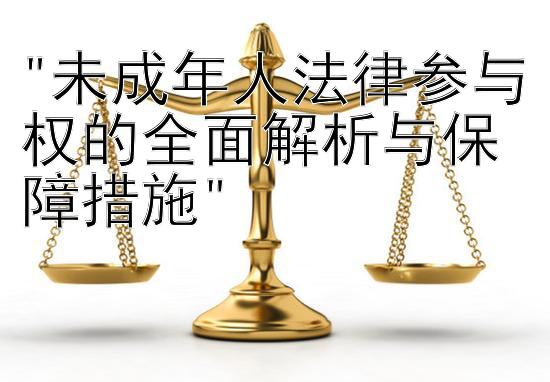 未成年人法律参与权的全面解析与保障措施