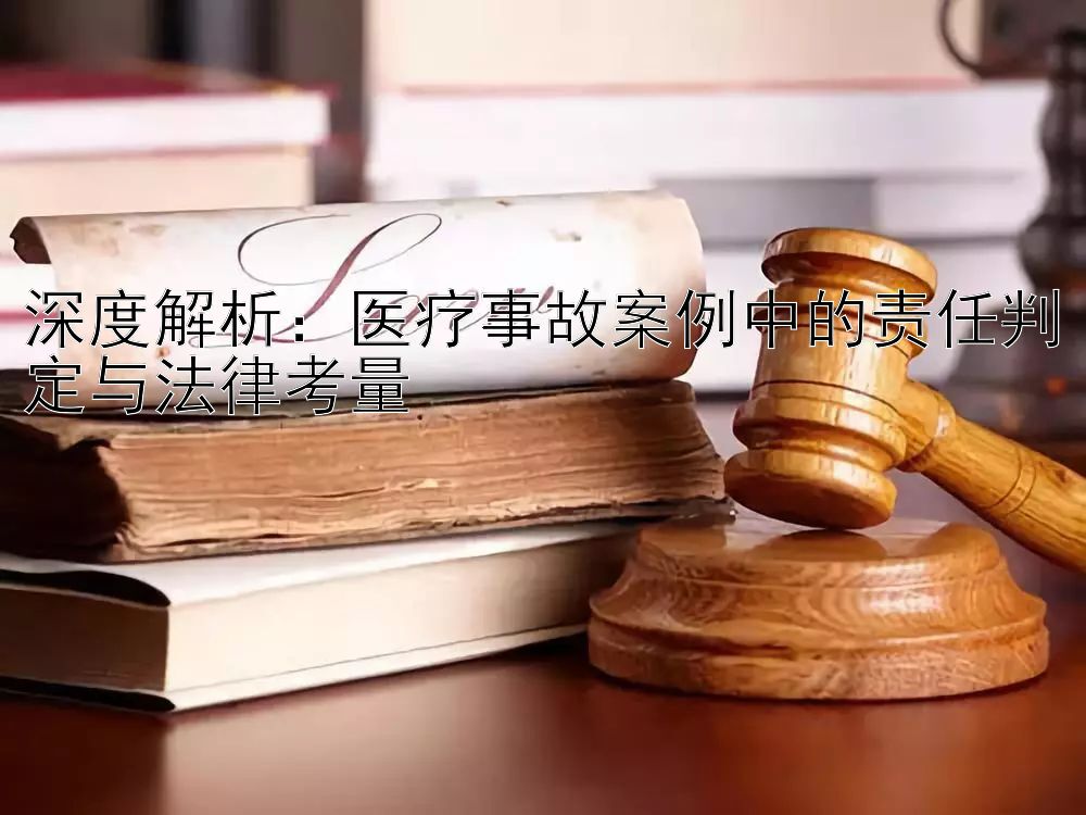 深度解析：医疗事故案例中的责任判定与法律考量