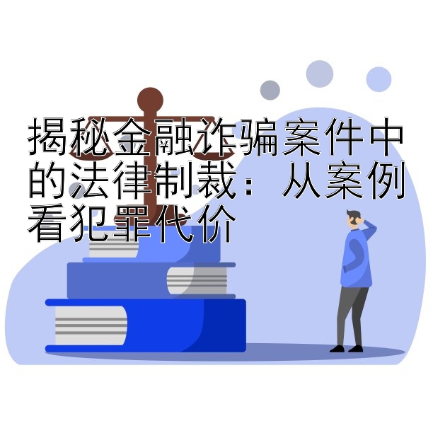 揭秘金融诈骗案件中的法律制裁：从案例看犯罪代价