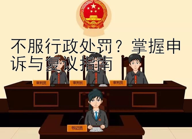 不服行政处罚？掌握申诉与复议指南