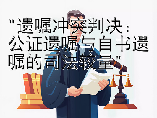 遗嘱冲突判决：公证遗嘱与自书遗嘱的司法较量