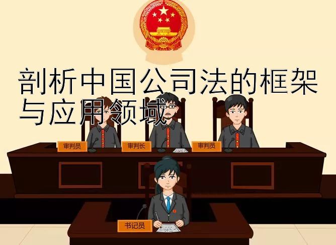 剖析中国公司法的框架与应用领域