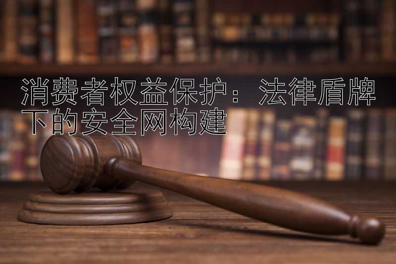 消费者权益保护：法律盾牌下的安全网构建