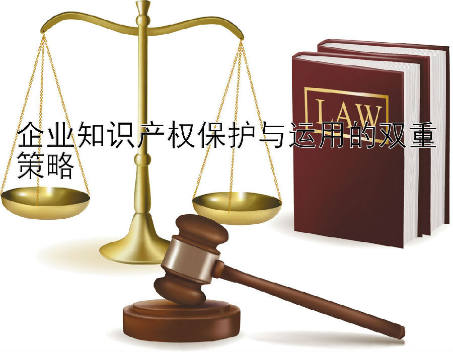 企业知识产权保护与运用的双重策略