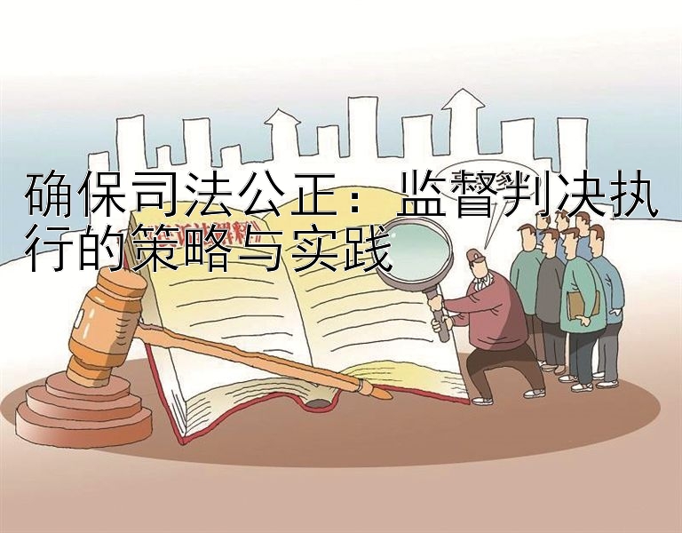 确保司法公正：监督判决执行的策略与实践