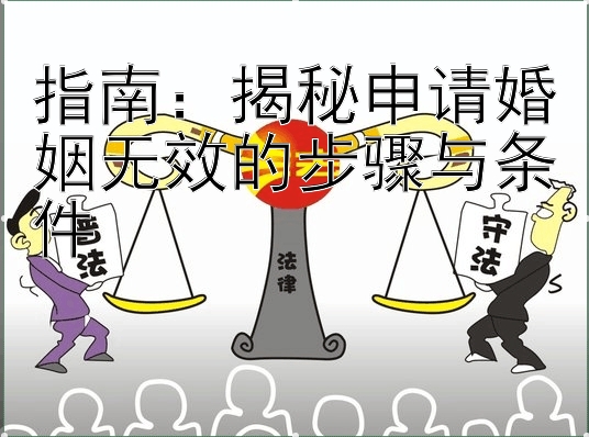 指南：揭秘申请婚姻无效的步骤与条件