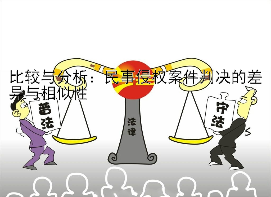 比较与分析：民事侵权案件判决的差异与相似性