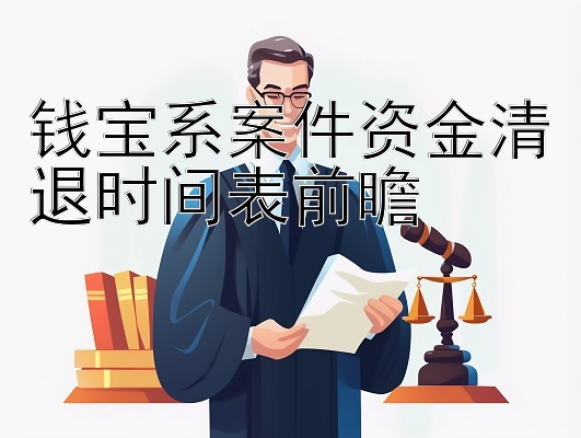 钱宝系案件资金清退时间表前瞻