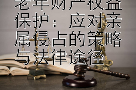 老年财产权益保护：应对亲属侵占的策略与法律途径