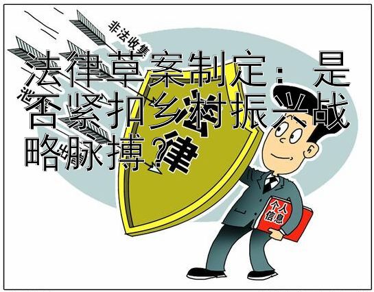 法律草案制定：是否紧扣乡村振兴战略脉搏？